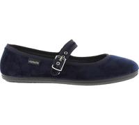 Victoria Femme ODA Mercedes TERCIOPELO Ballet Flat, Bleu Marine, 39 EU