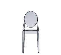 Victoria Ghost Chaise Kartell gris fumé - 8034105780293