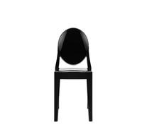 Victoria Ghost Chaise Kartell Noir opaque brillant - 8034105781917