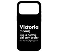 Victoria Like A Normal Girl Only Cooler Queen Prénom Coque pour iPhone 17 Pro Max
