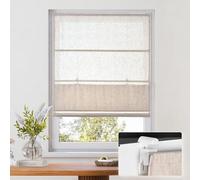 Victoria M. Ivora Klemmfix Store Romain, Store Bateau sans perçage, 120 x 175 cm, Ivoire chiné