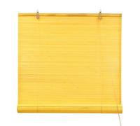 Victoria M. Store Bambou sans Perçager, Protection Solaire et visuelle, Store à tirage latéral sans percer, pour fenêtres et Portes 110 x 160cm, Bambou