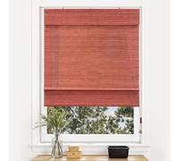 Victoria M. Store Bateau en Bambou, Protection Solaire Protection visuelle Store à enroulement à tirage latéral pour Fenêtres et Portes 110 x 220 cm Cerise