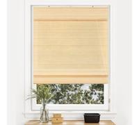 Victoria M. Store Bateau en Bambou, Protection Solaire Protection visuelle Store à enroulement à tirage latéral pour Fenêtres et Portes 60 x 160 cm Nature