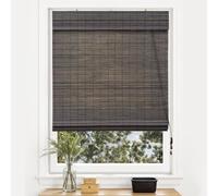 Victoria M. Store Bateau en Bambou, Protection Solaire Protection visuelle Store à enroulement à tirage latéral pour Fenêtres et Portes 130 x 220 cm Marron Foncé