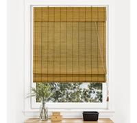 Victoria M. Store Bateau en Bambou, Protection Solaire Protection visuelle Store à enroulement à tirage latéral pour Fenêtres et Portes 130 x 220 cm Marron