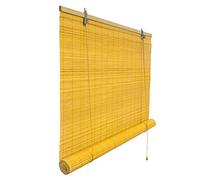 Victoria M. Store en Bambou Opaque à tirage latéral, Protection Solaire et visuelle, pour fenêtres et Portes 120 x 220cm, Bambou