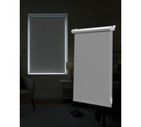 Victoria M. Tenebra Store Obscurcissant Occultant avec Et sans Perçage, Matériel De Montage Inclus, Store Thermique 70 x 220 cm, Gris