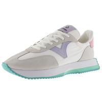 Victoria Mixte Enfant 1915 Inglesa Elastico Lunas Baskets, Rose (Rosa 42), 20 EU