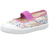Victoria Mixte Enfant Bailarina Elastico Estampado Liberty Baskets Basses, Rose (42 Rosa), 32
