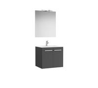 Victoria Pack 2 Portes 600Mm Gris Anthracite-Roca A851658153