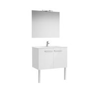 Victoria Pack 2 Portes 800Mm Blanc Brillant-Roca A851662806