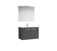 Victoria Pack 2 Portes 800Mm Gris Anthracite-Roca A851662153