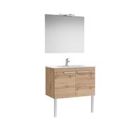 Victoria Pack 2 Portes 800Mm Noyer-Roca A851662517