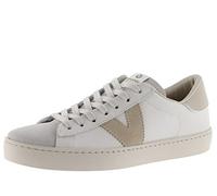 Victoria Plano Basket Berlin Piel & Puntera Serraje & Contraste 1126142-MEN Para Hombre Piedra 45