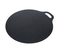 Victoria Plaque à Griller Budare en Fonte Émaillée, Induction, pour Arepas, Pizza, Dosa 38cm, pour Feu, Barbecue, Four, Tawa sans Toxicité et sans PTFE