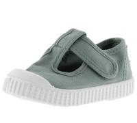 Victoria Sandales Unisexe 1915 Toile Teintée Drec & Bande Auto-Agrippante & Bout Renforcé 136625 pour Enfants Jade 20
