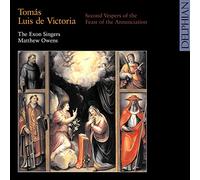Victoria – Secondes vêpres de la fête de l'Annonciation – CD – The Orchard
