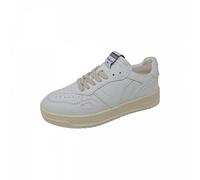 Victoria Seul-Efecto-Piel Baskets blanc