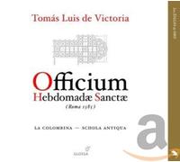 Victoria, T.L. De - Officium Hebdomadae Sanct [Import]