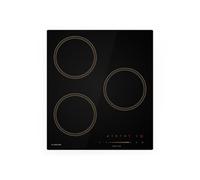 Victoria Table de cuisson induction 45 cm 6600 W 3 foyers Réglage par curseur Boost