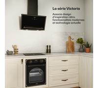 Victoria table de cuisson vitrocéramique | 3 Zones | Élégante, intemporelle | 5000 W | 45 cm