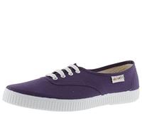 Victoria Tennis Anglaise Unisexe 1915 Toile & Lacets Blancs 106613 pour Adulte Purpura 46