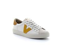 Victoria Baskets Unisexe Berlin Cuir & Pièces Colorées & Bout en Daim 1126142 pour Adulte Mostaza 38