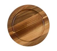 Victoria Victoria dessous-de-plat rond en bois d’acacia 21.5x16.6 cm