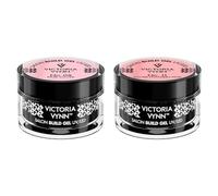 Victoria Vynn gel UV/LED Rose Constructif - 50 ml, solide et laiteux - Gel à ongles pour modelage et design
