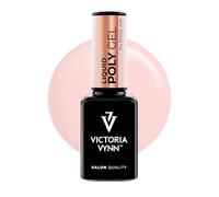 Victoria Vynn Liquid Poly Gel 15 ml UV/LED - Résistance Acrylique & Légèreté | Gel Constructeur Auto-Égalisant pour Extensions d’Ongles (04 Rose Air)