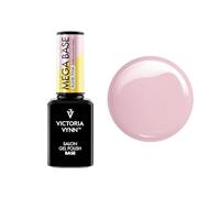 Victoria Vynn Mega Base BLINK PINK Vernis Gel Hybride UV Led Pailleté pour Ongles Durs & Longs 15ml