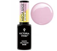Victoria Vynn Mega Base - Vernis à ongles gel hybride - Séchage UV LED - LILY PINK - Pour ongles durs et longs - 8 ml