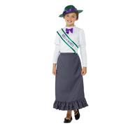 Victorian School Girl Livre Jour Costume Déguisement Pauvre Filles Maid Âge 4-12