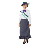 Victorian School Girl Livre Jour Costume Déguisement Pauvre Filles Maid Âge 4-12