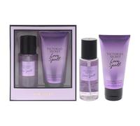 Victorias Secret Love Spell Lot de 2 mini coffret cadeau pour femme 75 ml de brume parfumée 75 ml de lotion parfumée
