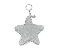 Victoria's Secret porte-clés, porte-monnaie, pochette et breloque de sac, Étoile argentée, Small, Porte-monnaie