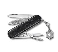 Victorinox – Canif Classic SD 0.6221.90 – Lame acier inox, manche 5,8 cm – Noir brillant