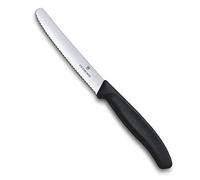 Victorinox 182000 Classic Couteau à Tomates Acier Argent/Noir 25 x 16 x 6 cm
