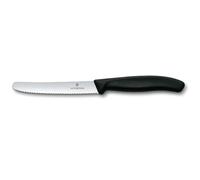 Victorinox 182000 Classic Couteau à Tomates Acier Argent/Noir 25 x 16 x 6 cm