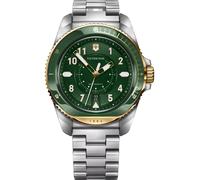 Montre à quartz homme Victorinox Journey 1884 242012 cadran vert 43 mm acier ...