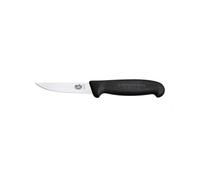 Victorinox 5.5103.10 Couteau Saigner Lapin, Lame 10 Cm Inox, Manche Fibrox Noir.