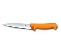 Victorinox 5.8412.13 Couteau à saigner, Acier Inoxydable, Jaune, 30 x 5 x 5 cm