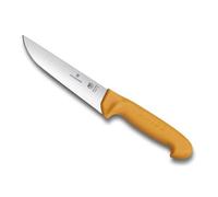 Victorinox - 5.8421.16 - Couteau Boucher Swibo 16cm Jaune Jaune