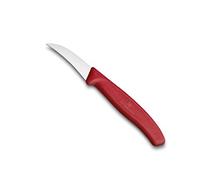 Victorinox 6.7501 Couteau Bec d’Oiseau avec Lame courbée, Acier Inoxydable, Rouge, 30 x 5 x 5 cm