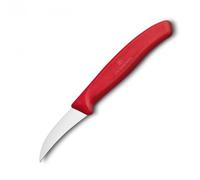 Victorinox 6.7501 Couteau Bec d’Oiseau avec Lame courbée, Acier Inoxydable, Rouge, 30 x 5 x 5 cm