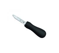 Victorinox 7.6394 Couteau Huîtres, Lame Lancette Courbe Inox, Manche Nylon Noir Antidérapant. Noir