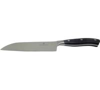 Victorinox 7.7303.17g Couteau Santoku Forgé « Grand Maître », Lame 17 Cm, Manche En Polyoxyméthylène (Pom)