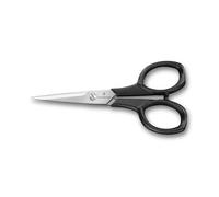 Victorinox 8.1017.10 Ciseaux Ménagers (Italy), Ciseaux de Bricolage, Ciseaux à Papier, Lame Aiguisée, 10 cm, Poignée en Plastique Robuste, Acier Inoxydable, Noir