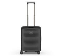 Victorinox Airox Advanced 4 roulettes Trolley de cabine S 55 cm Compartiment pour ordinateur portable avec soufflet d'extension noir